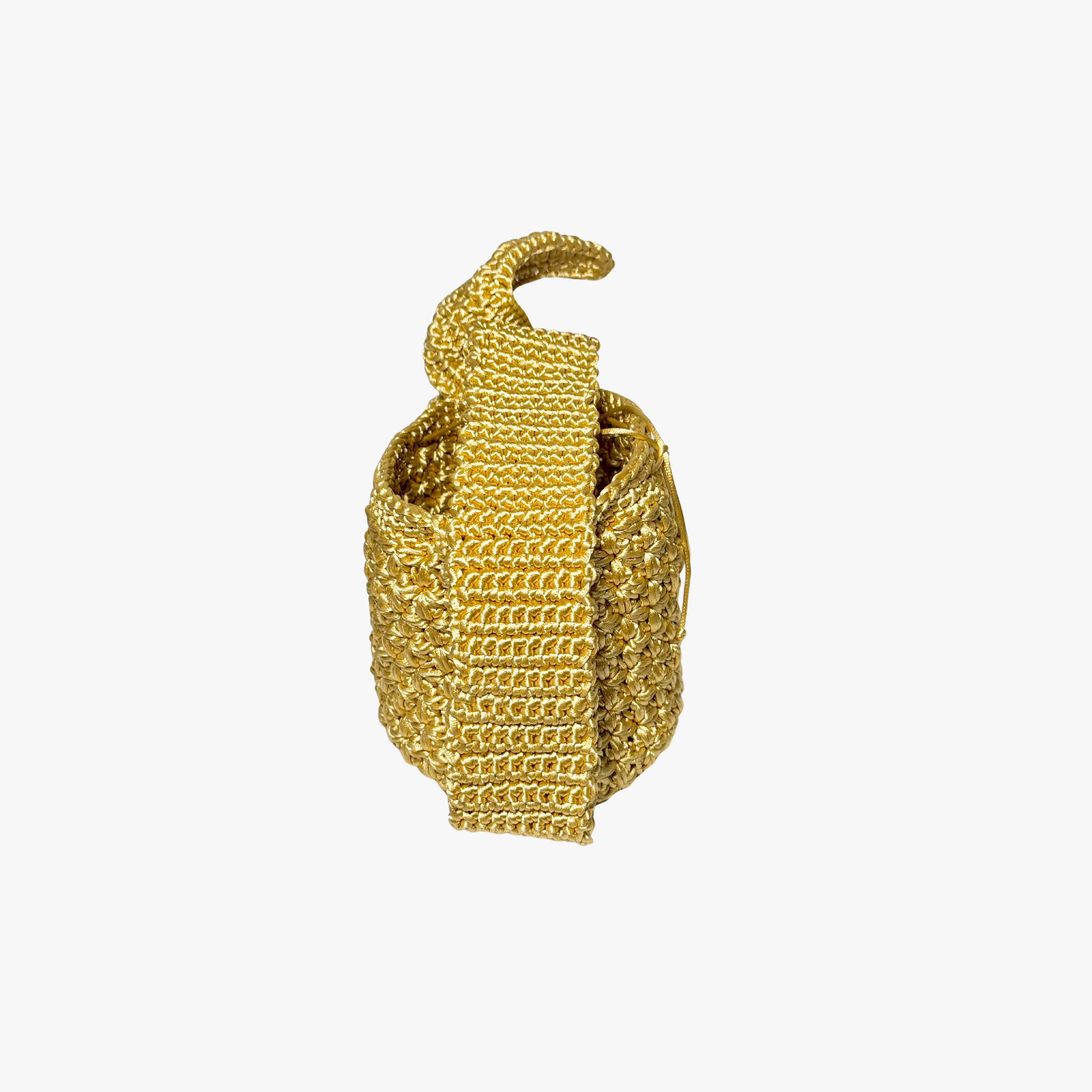 Cayena Dorada Mochila Tejida