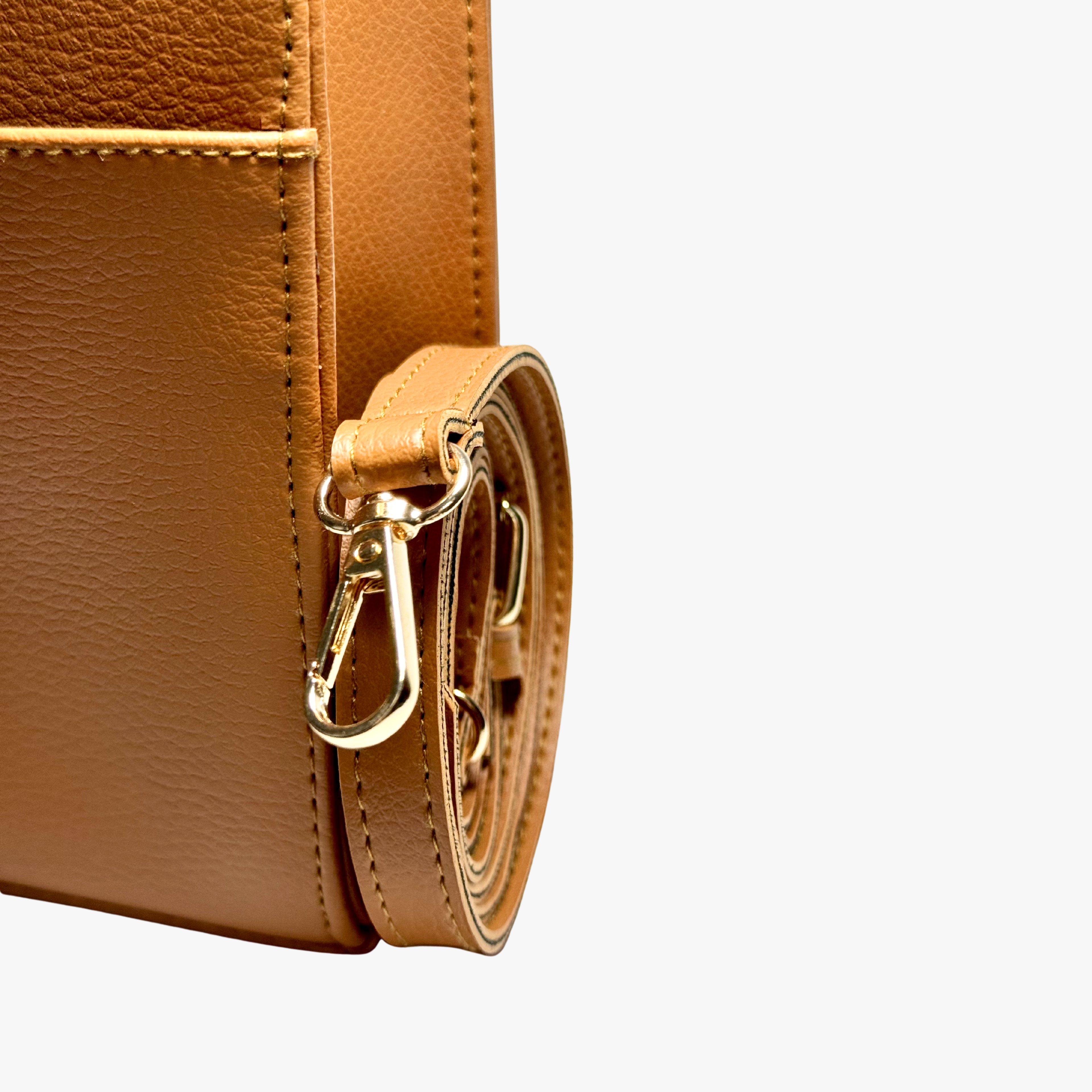Génova Caramelo Satchel bag