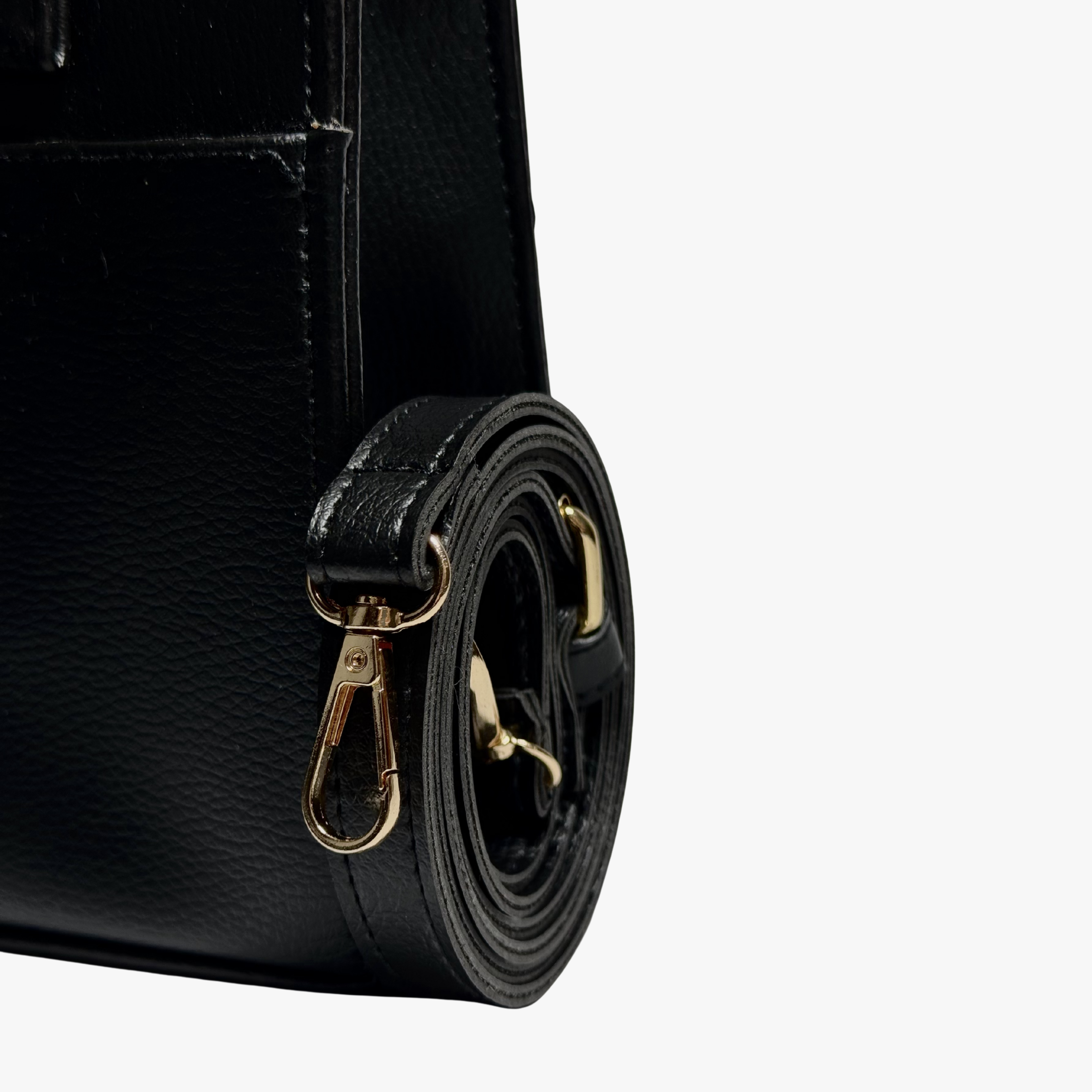 Génova Negro Satchel bag