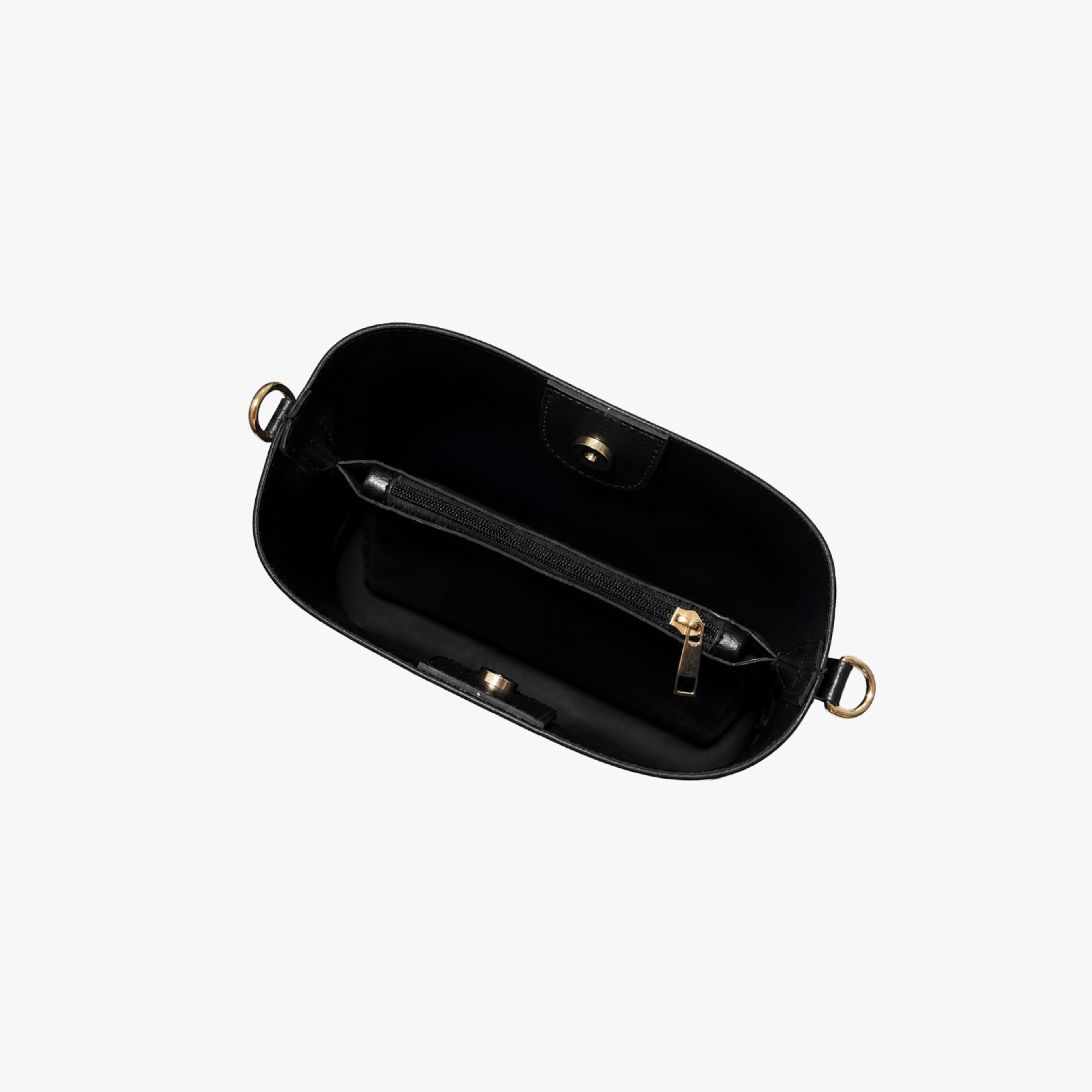 Suci Negro Bucket Bag