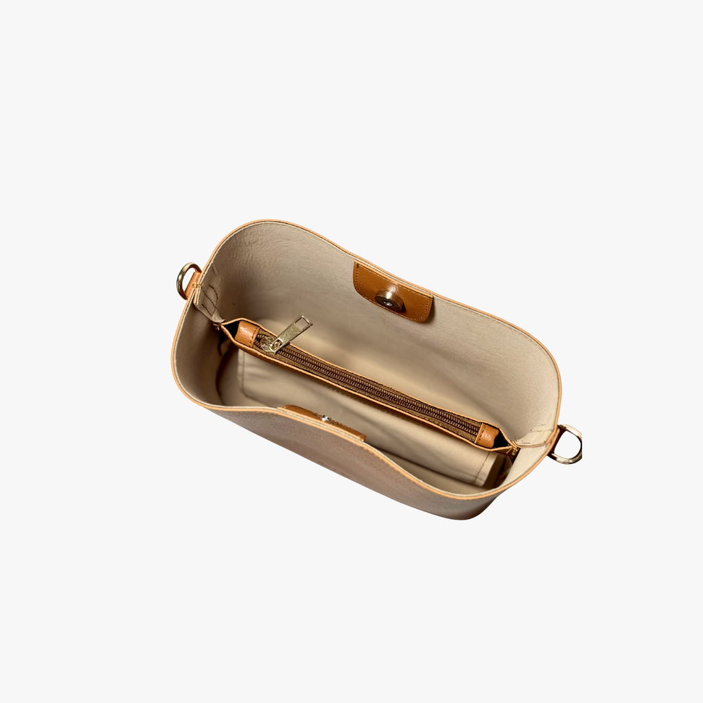 Suci Caramelo Bucket Bag